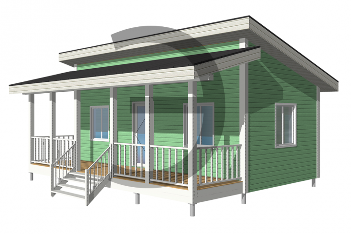 проект каркасного дома