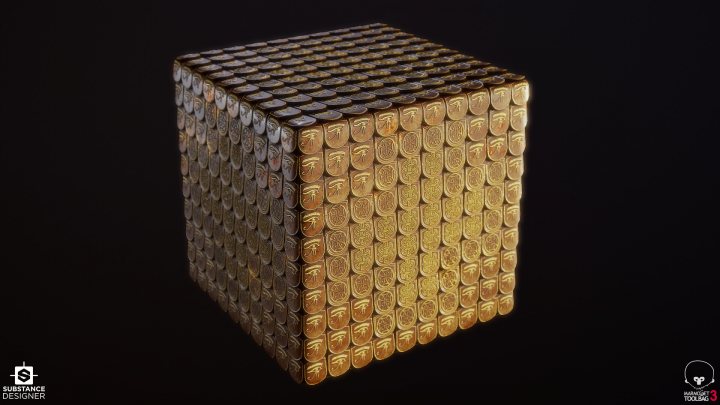 Chain mail (Lamellar armor) material
