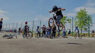 Видеоролик для спортивной секции по велоспорту BMX.