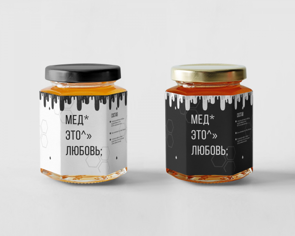 Дизайн баночек для меда