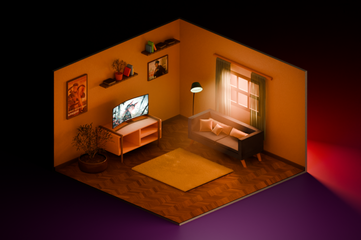 3D визуализация комнаты