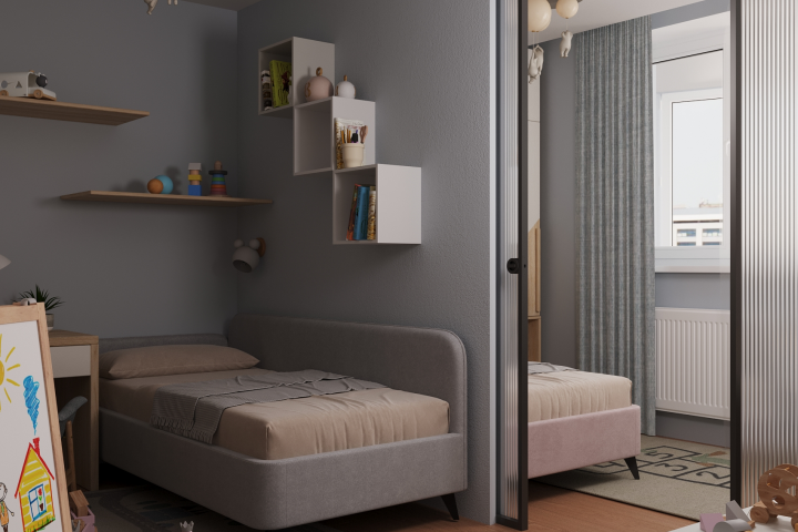 Детская комната для разнополых детей г. Москва