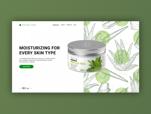 Магазин косметики «Natural Shop»