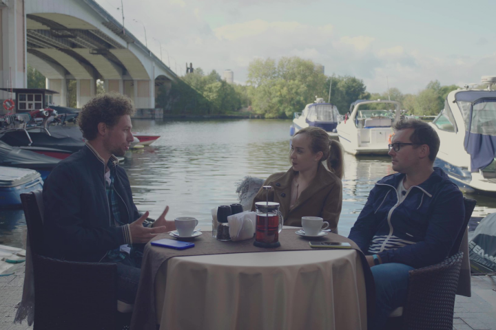 Монтаж интервью