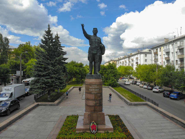 Летняя аэросъёмка в Кирове