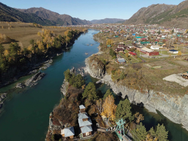 Аэросъемка с дрона, квадрокоптера