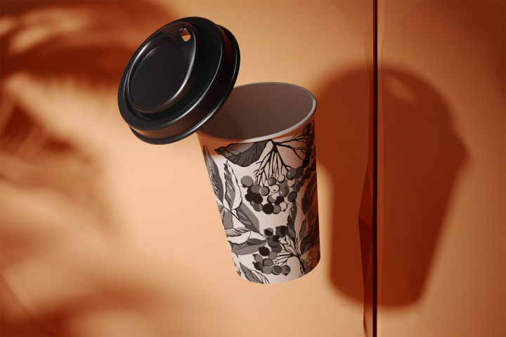 стакан рябина