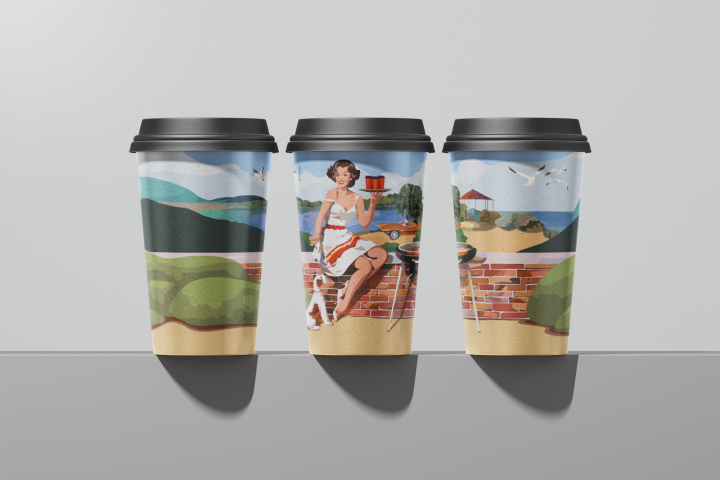 стакан пинап