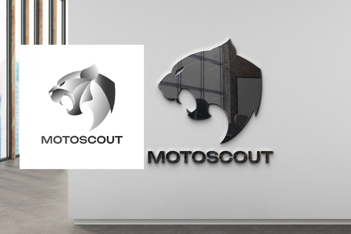 Логотип для школы MOTOSCOUT