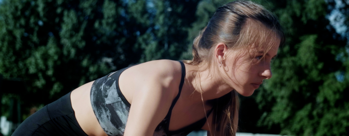 Бег - спортивный ролик