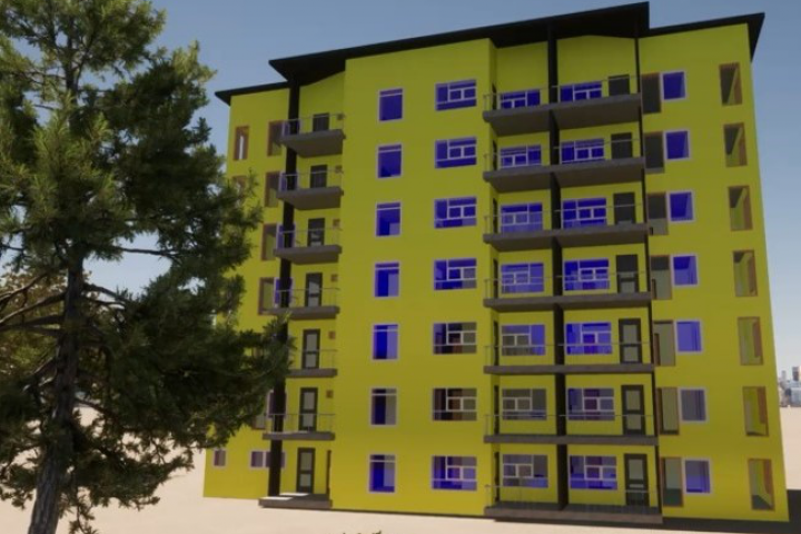 Моделирование финского жил. дома в Revit по 2D-чертежам (LOD200)