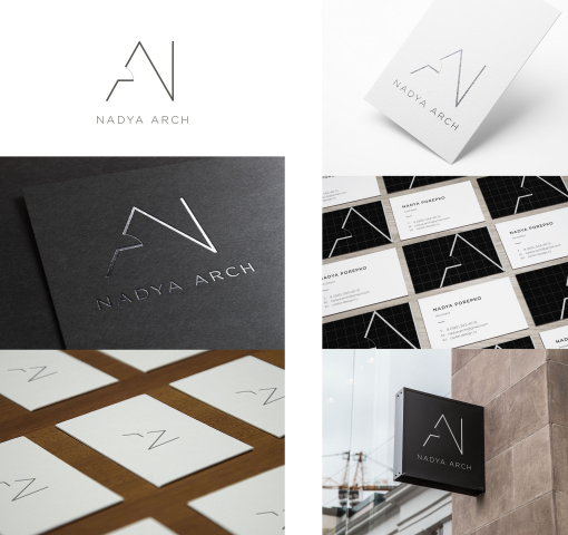 Логотип для девушки-архитектора