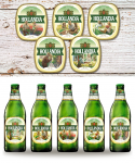 этикетки для пива "HOLLANDIA"