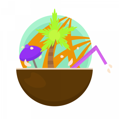 Кокос логотип