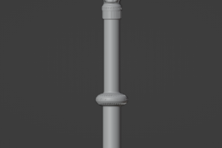 3D Визуализация Статуэтки под 3D Печать