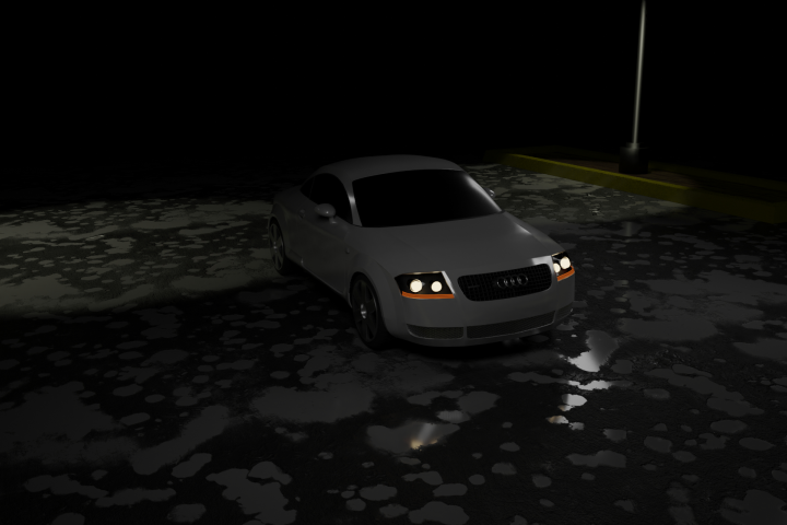 3D Модель Audi TT