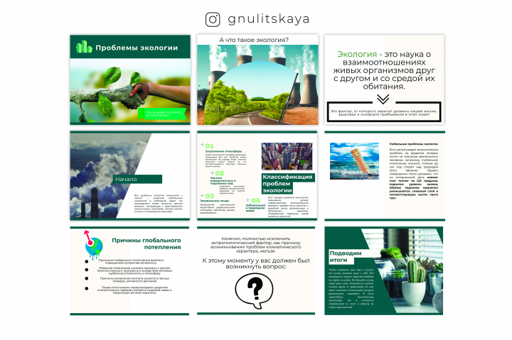 Презентация по экологии