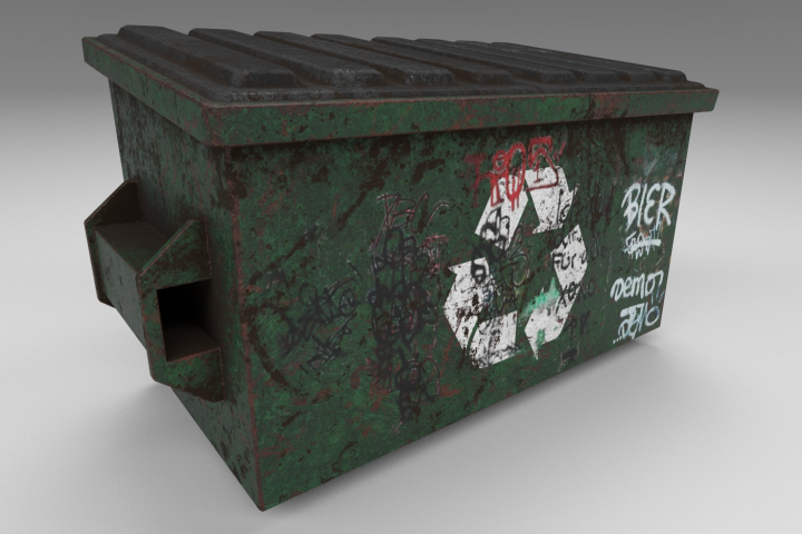 Мусорный контейнер