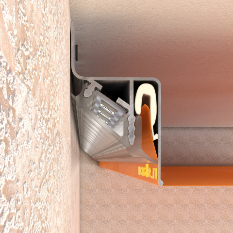 Конструкция натяжного потолка