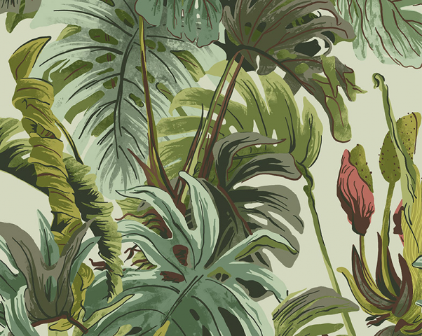 Tropical leaves