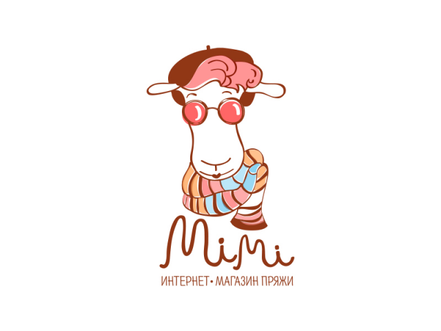 Персонаж для интернет-магазина пряжи
