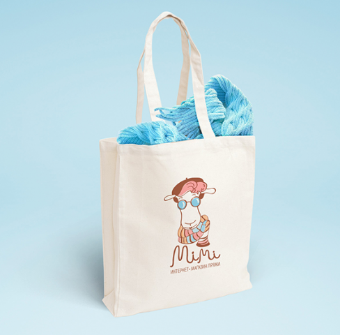 Персонаж для интернет-магазина пряжи