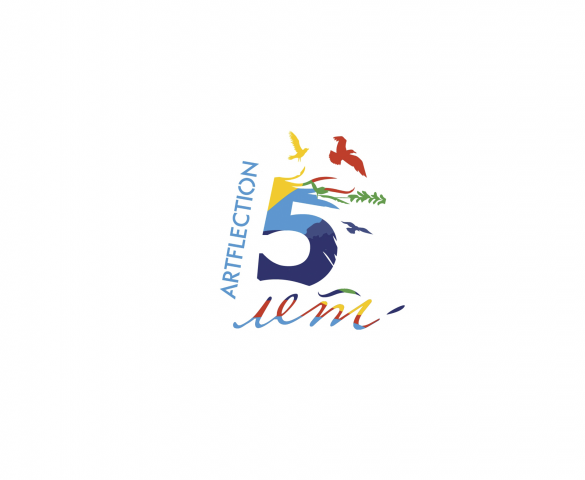 Логотип 5-летия craft festival ArtFlection