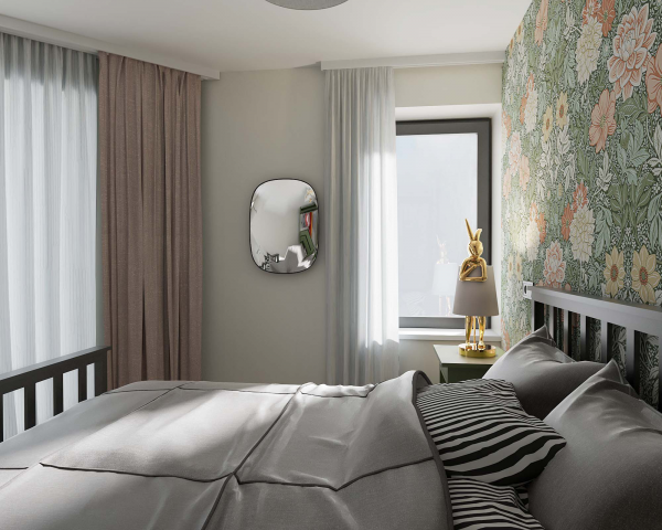 Дизайн квартиры 43 кв.м.