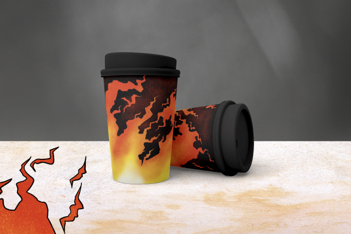 Дизайн стаканчика, айдентика