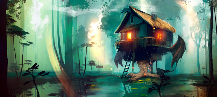 Избушка на Курьей ножке.