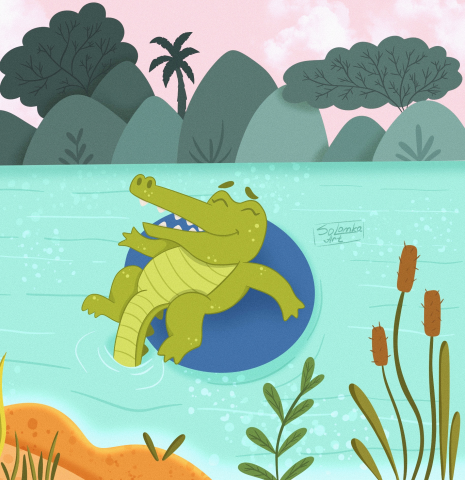 Иллюстрация для детской книжки-картинки