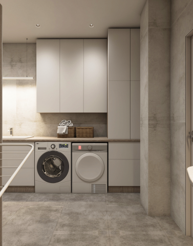 дизайн постирочной комнаты