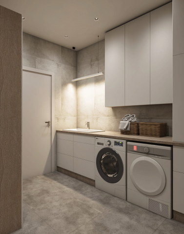 дизайн постирочной комнаты