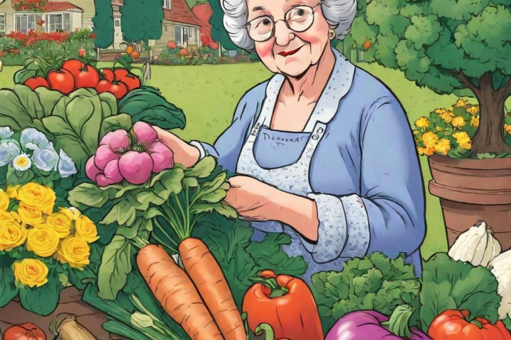 иллюстрация для садоводческого журнала