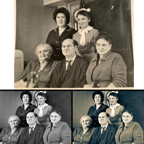 Реставрация фотографии