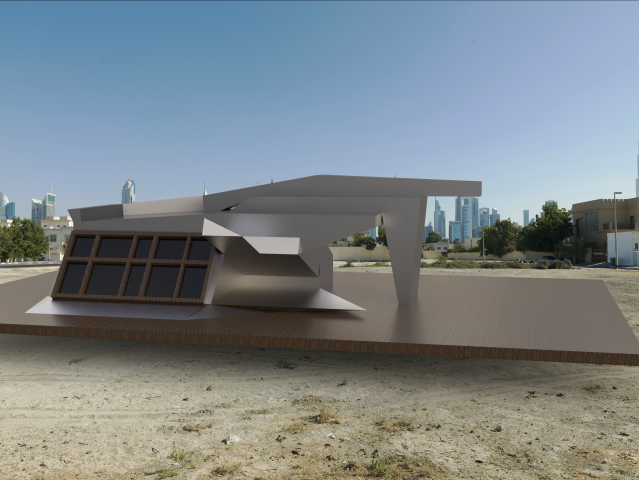 Проект автобусной остановки