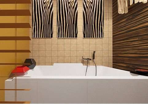 Интерьер ванной (санузла)