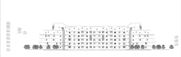 Энергоэффективный жилой дом средней этажности