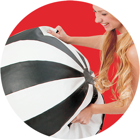 Рекламный лифлет для компании-продавца оригинальных бинбэгов