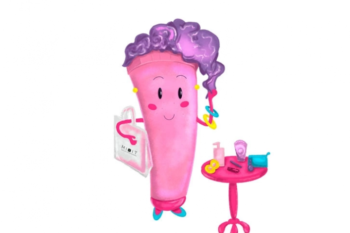 Концепт персонажа mixit