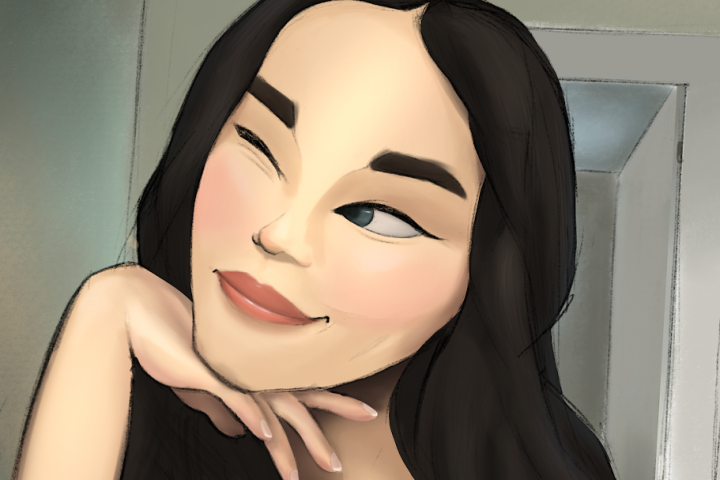 Smiling girl