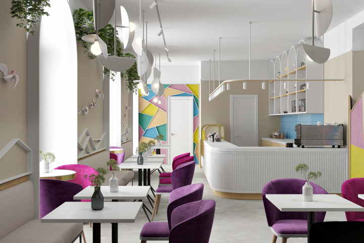 Визуализация кофейни