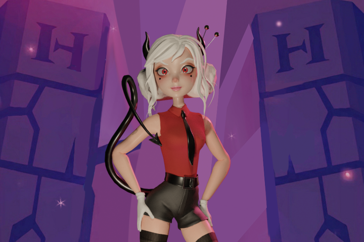Helltaker Demon girl fan art