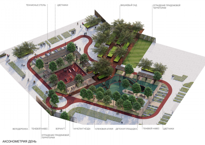 Благоустройство дворовой территории