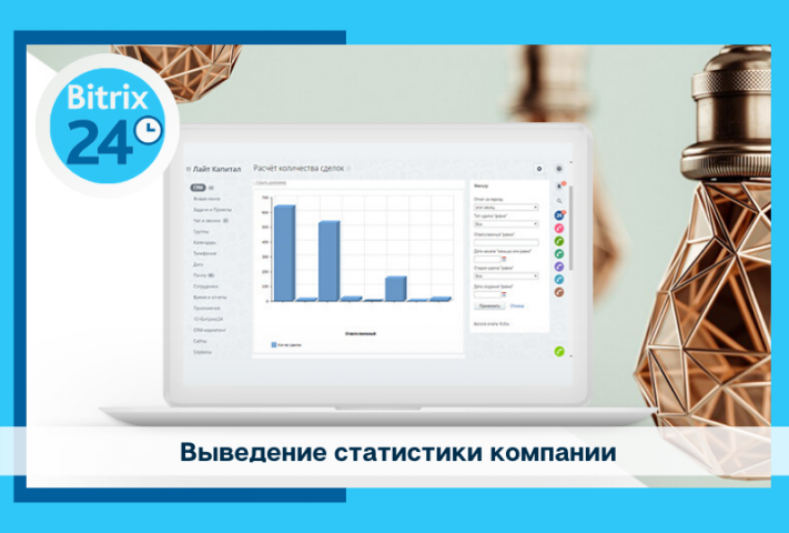 Выведение статистики компании Лайт Капитал