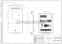 Шкаф управления дизельным электроагрегатом MTU 16V4000G63