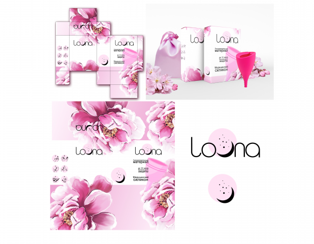 Логотип для менструальных чаш