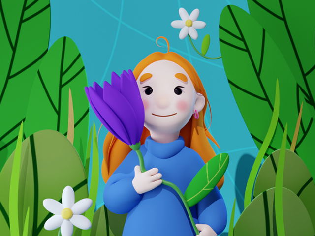 Создание фирменного персонажа.