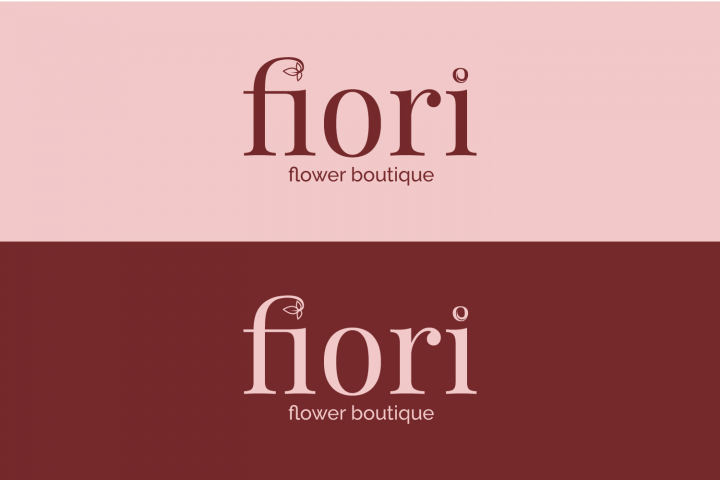 Логотип для цветочного бутика