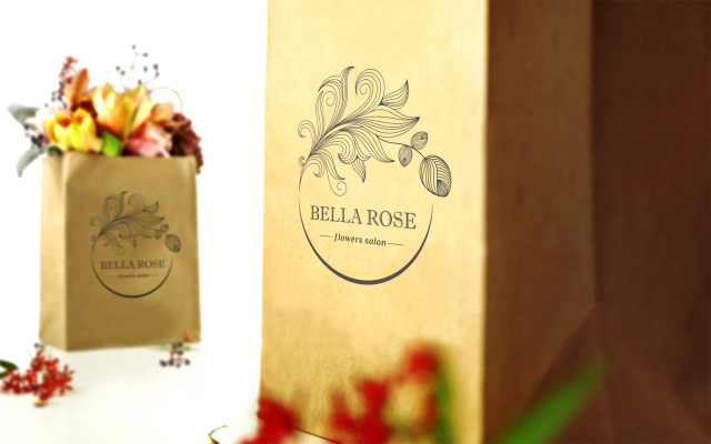 Утвержденный логотип Bella Rose